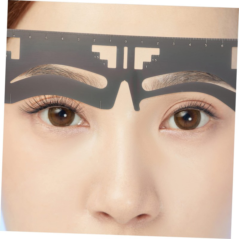 Beavorty 5sets Eyebrow Tint Shaping Tool Stencil Kit Ruler for