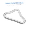 Kisangel Replacement Trampoline Spring Professional Trampoline Buckles Portable Rings