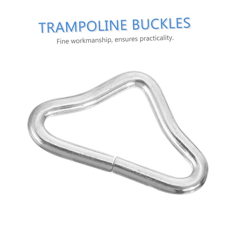 Kisangel Replacement Trampoline Spring Professional Trampoline Buckles Portable Rings