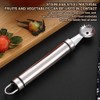 1Pc Sliver Stainless Steel Strawberry Huller and Tomato Stem Corer