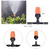 Dceyaor Three-Way Adjustable Garden Irrigation Nozzle, Garden/Roof Cooling Atomizing Plastic