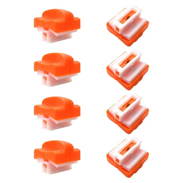 Professional Paper Cutter Parts, Hidden Blade Design, 8 Pieces Paper
