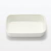MUJI MDP12A3S Enameled Storage Container, Choose Lid, Medium