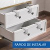 Meiso Abrazaderas Para Instalación Frontal De Cajón, 2 Uds.