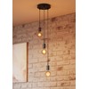 OSRAM Vintage Pendant Light, Dark Grey, Individual Light Scenarios, Stainless