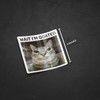 Wait i'm goated cat meme funny positivity silly sticker -