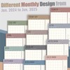 Desk Calendar 2024-2025 - 18 Months Academic Desk Calendar Runs
