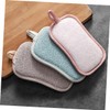 Beavorty 5sets Lightweight Linen Scrub Sponges for Dish Washing Sponges