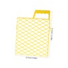 Operitacx Paint Bucket Grid Durable Plastic Paint Filter and Tray