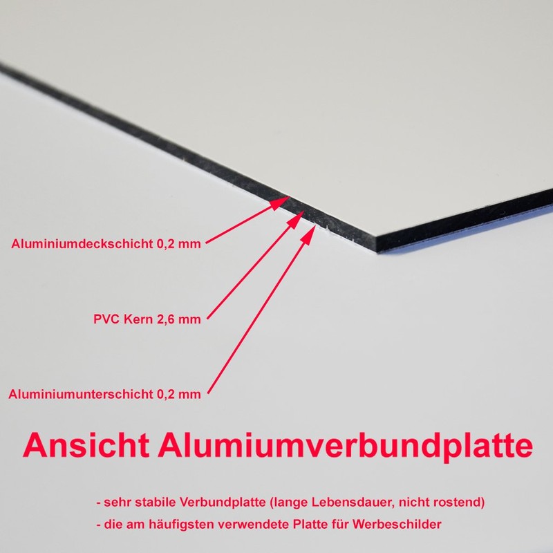 Sign with German Text "Hier bitte nicht!" [German Language] 180