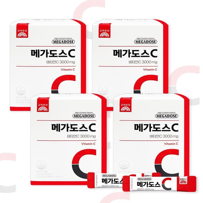 Goryeo Eundan Korea Eundan Megadose C Vitamin C 3000 60