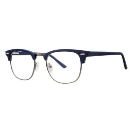 MODERN OPTICAL CLASSIC UNISEX METAL EYEGLASSES 52-20-140 BLACK WITH SOFT CASE