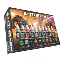 Catalyst Game Labs BattleTech Mercenaries Paint Set Accessory Ages 14+ Game in English
