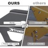 Xitomer Rear Chain Guard for Motorcycle, Black Aluminum, Fit for