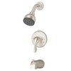 Symmons 9602-PLR-1.5-TRM-STN Origins Single Handle 1-Spray Tub and Shower Faucet