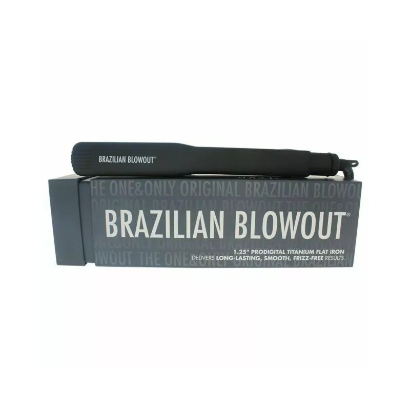 Brazilian Blowout 1.25” Pro-Digital Titanium Flat Iron 45w 110-240v |