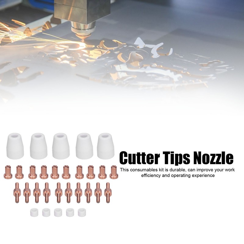 Plasma Electrode Tip Nozzle Cutter Torch Consumables Kit Welding Cutting