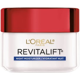 L'Oreal Paris Revitalift Crema de noche facial antiarrugas y reafirmante, Pro Retinol 1.7 oz