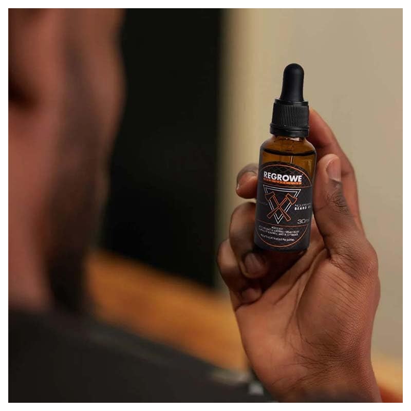 Regrowe | Lumberjack | Aceite para Barba y Bigote |