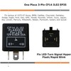 CF14 JL-02 Flasher Relay 3-Pin LED Flasher Relay for Hyper