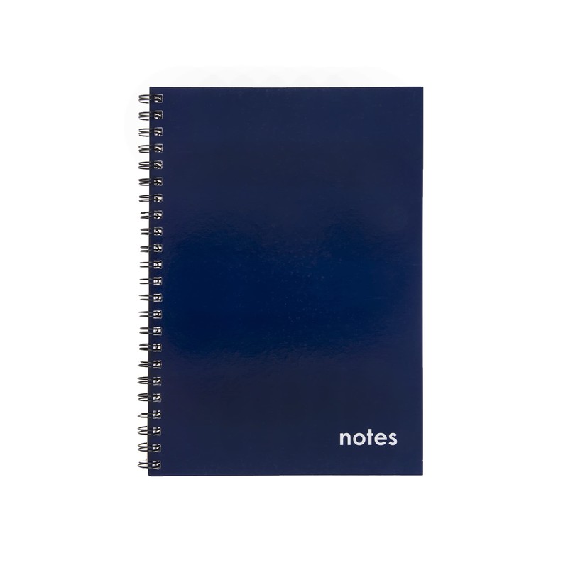 Collins Essential A4 Spiral Bound Ruled Notebook 80 Pages Dark