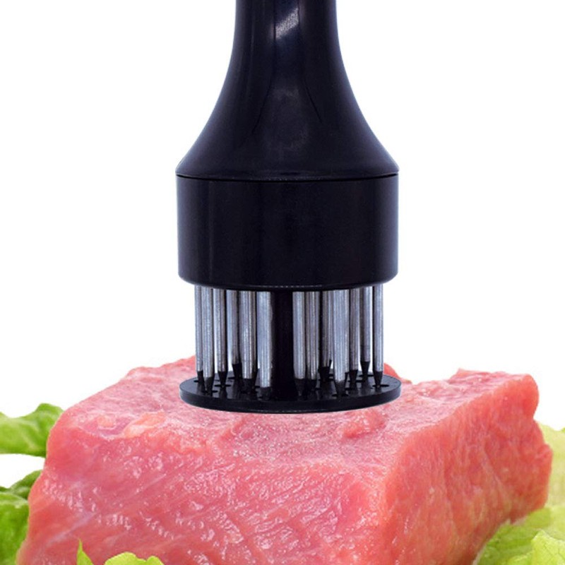 WSZD 2Pcs Meat Tenderizer Tool with Ultra Sharp Stainless Steels,