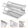 onlyfire Stainless Steel BBQ Rotating Tray Rotisserie Basket for Most