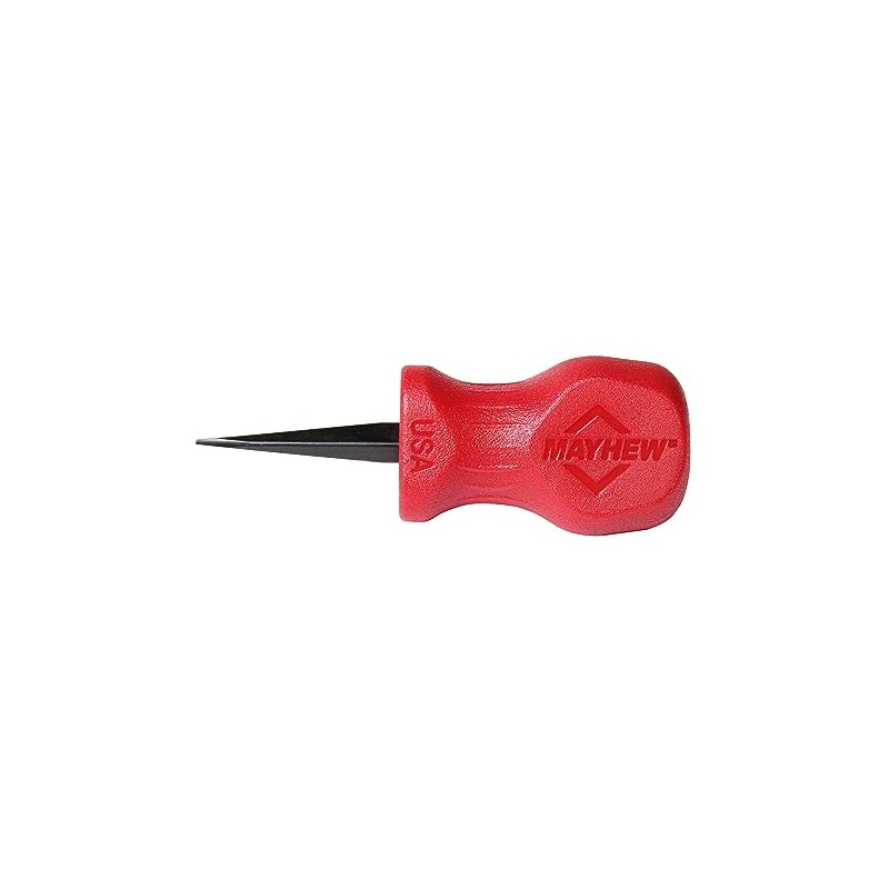 Mayhew Tools 27320 USA Slotted Screwdriver, Red, 1/4-Inch x 1-1/2-Inch