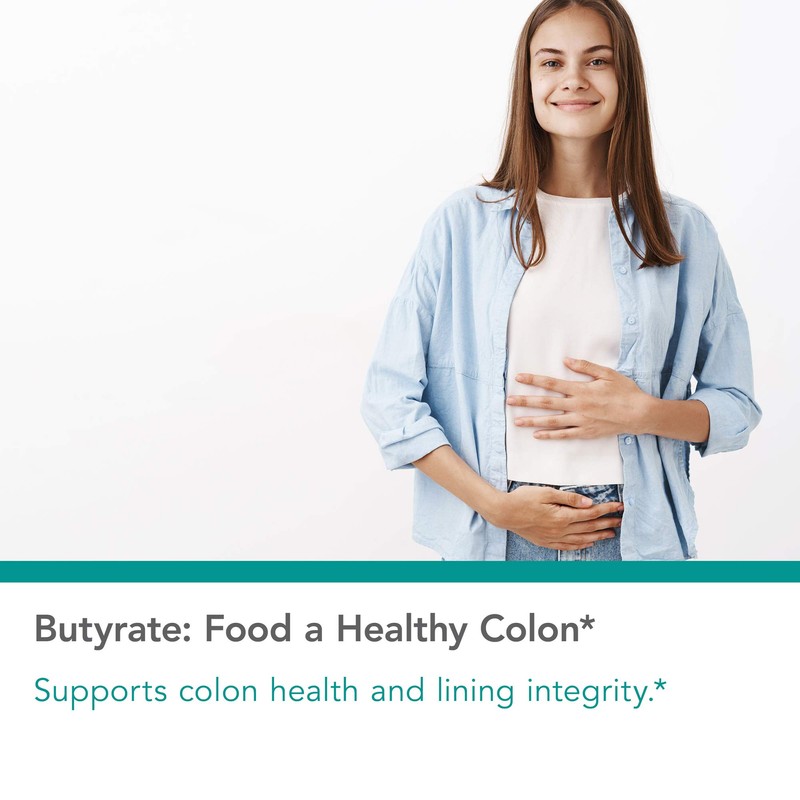 Nutricology ButyrAid Supplement 200 mg - Butyrate, Gut Health, Butyric
