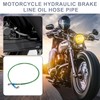 X AUTOHAUX Car Hydraulic Brake Pipe Oil Hose Pipe Fitting
