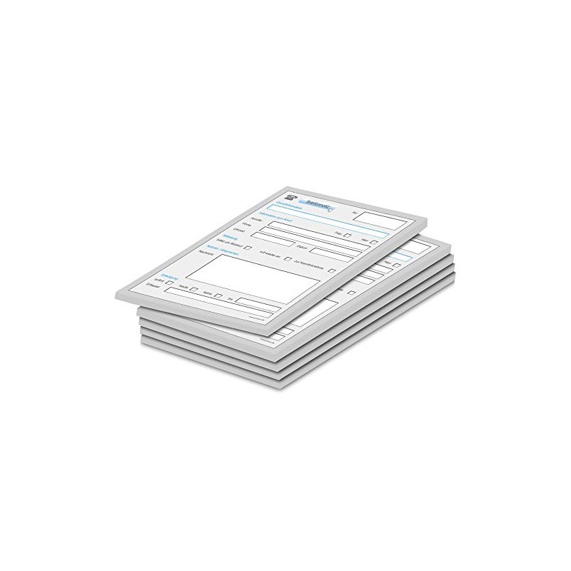 PRICARO 5 x A6 Unpunched PC Design Telephone Notepad