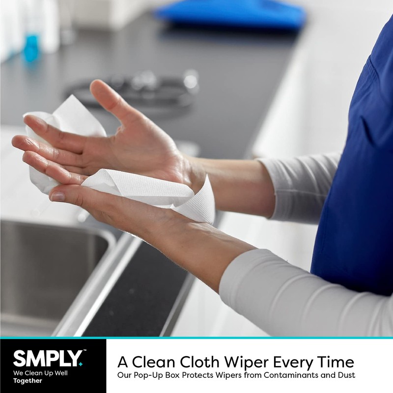 SMPLY. S500 Dri-Wipe | 176 Wipes Per Box - 10