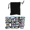 20Pcs Ferrite Putty Stones Decompression Small Size Satisfying Magnet Rock