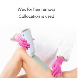 gernie Kit de Calentador de Cera Roll on, Máquina Depiladora de 3 Piezas, Máquina Calentadora de Cera para Depilación, Máquina Calentadora de Cera Eléctrica Profesional para Salón de (US)