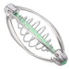 10PCS Stainless Steel Spring Fishing Feeder Bait Cage Holder Tackle