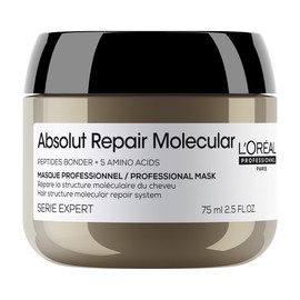 LOréal Professionnel Absolut Repair Molecular Professional Concentrated Hair Damage Mask for All Types of Damaged Hair 75ml