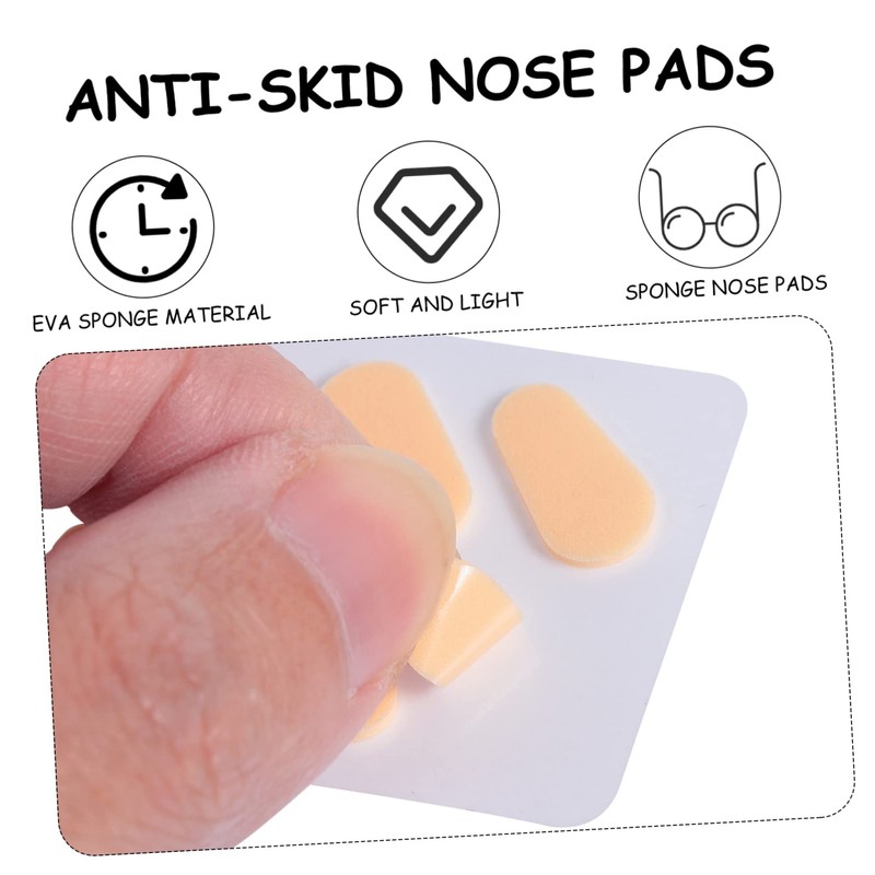 Baluue Sets Eyeglass Nose Pad Nasal Cushion Repair Kit for
