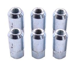 SUKATC 6PCS 7547309 Aluminum Wheels Chrome Lug Nut Compatible with Polaris 2013-2016 RZR 570 2009-2011 RZR 800 (Including Many RZR-S and RZR-4) 2011-2014 RZR 900 (Including RZR-4)