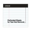 UNV30630 - Universal Perforated Edge Ruled Writing Pads
