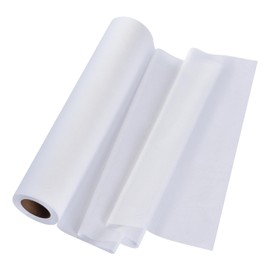 Seneme Soft & Cozy Embroidery Stitch Cover 12" x 12 Yd Fusible Stabilizer for Machine Embroidery Covering Scratchy Stitches (White Light Weight)