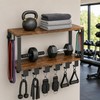 Tonal Accessories Gym Storage Rack with Yoga Mat Holder and