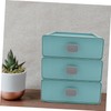 Minkissy Pp Plastic Desktop Storage Box Cosmetics Sundries Organizer Tabletop