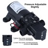 DIANQI Sprayer Pump - 12v DC 70W 0.9MPA 130psi Home