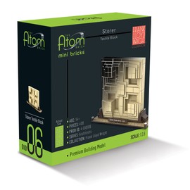 The Atom Brick Frank Lloyd Wright Storer Textile Block Building Set