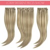Loxxy Seamless Clip In Hair Extensions Human Hair P#8/60 150g