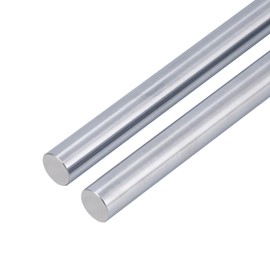 CYIWPH 2 PCS 4mm x 331mm Linear Motion Rods, Case Hardened Chrome Shaft Linear Rail Rod Shaft for 3D Printer, DIY, CNC - Metric h8 Tolerance