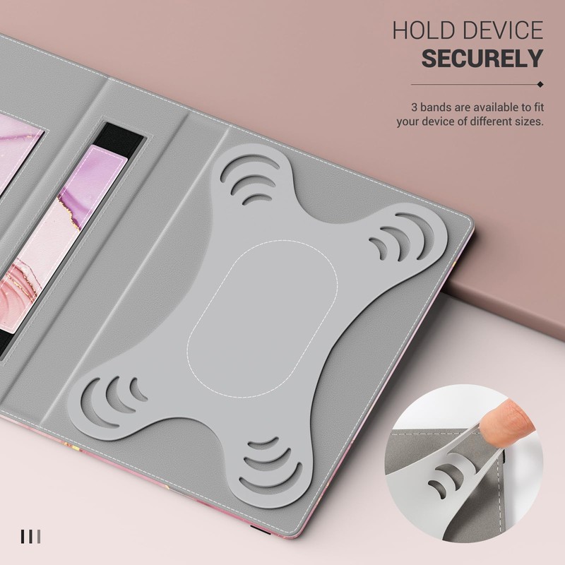 MoKo Case Compatible with 6-7 Inch Tablet, Slim PU Tablet