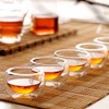 Luxtea Double-walled Borosilicate Teacup Glass Heat-resisting Tea Cup Hold 2
