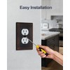 ZILLSEA Metal Wall Plates, Switch Plates and Outlet Covers, Decorative