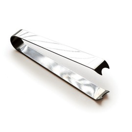 RSVP International Endurance® Cocktail Ice Tongs, Stainless Steel, 5.25" | Modern Design & Appeal | Dishwasher Safe